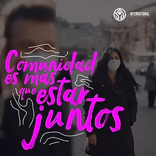 Comunidad es más que estar juntos